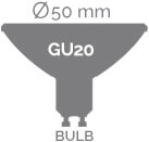 50mm type bulb.