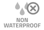 This product is not waterproof